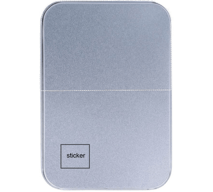 Playing cards in tin box